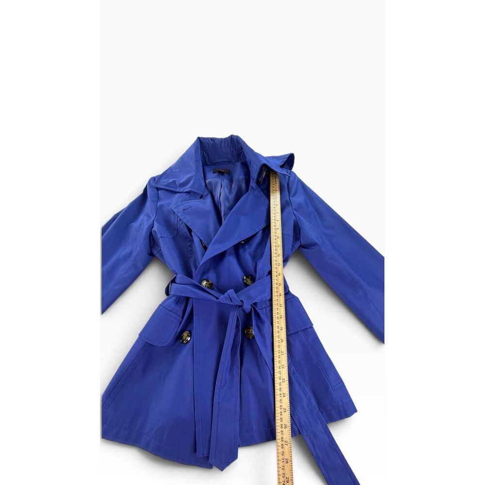Gallery Women's Blue Short Medium Jacket - Picture 8 of 9